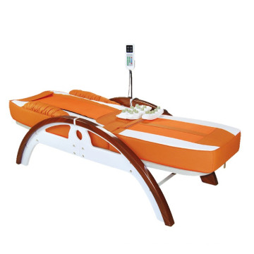 Electric Spine Acupressure Table 3D Luxury Thermal Jade Stone Massage Bed